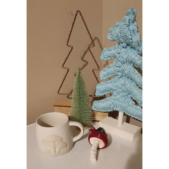 Mushrooms  bundle nwt mug & holiday Christmas all year ornament  decor - Picture 6 of 12